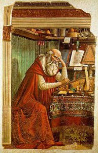 Jerome by Domenico Ghirlandaio